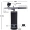 rhinowisdom Upgraded Airbrush Kit with Air Compressor, Portable Cordless Auto Airbrush Gun Kit, Rechargeable Handheld Airbrush Set for Makeup, Nail Art, Model Coloring,Cake Decor, Tattoo